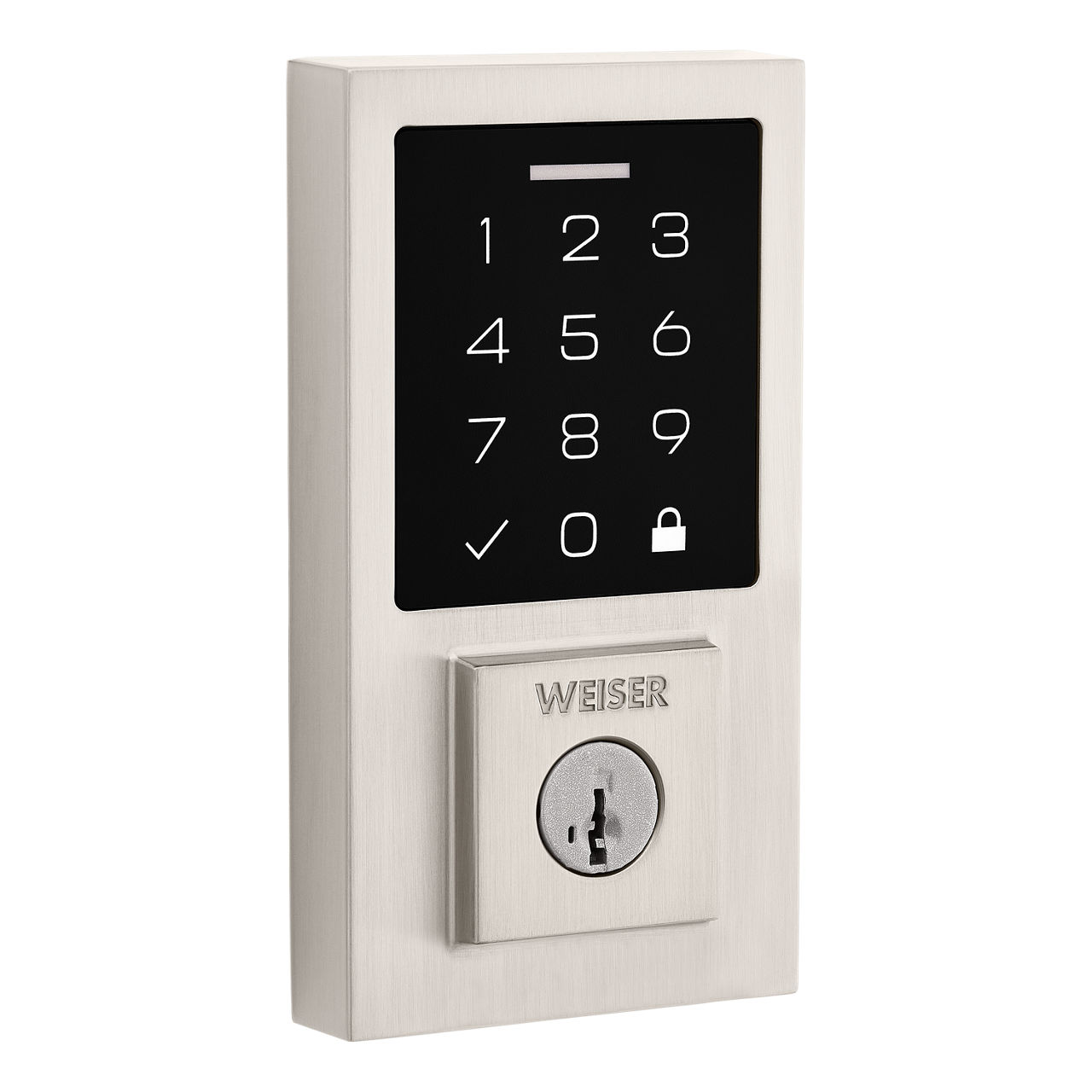 Toluca Lever - Keyed - featuring SmartKey - | Weiser